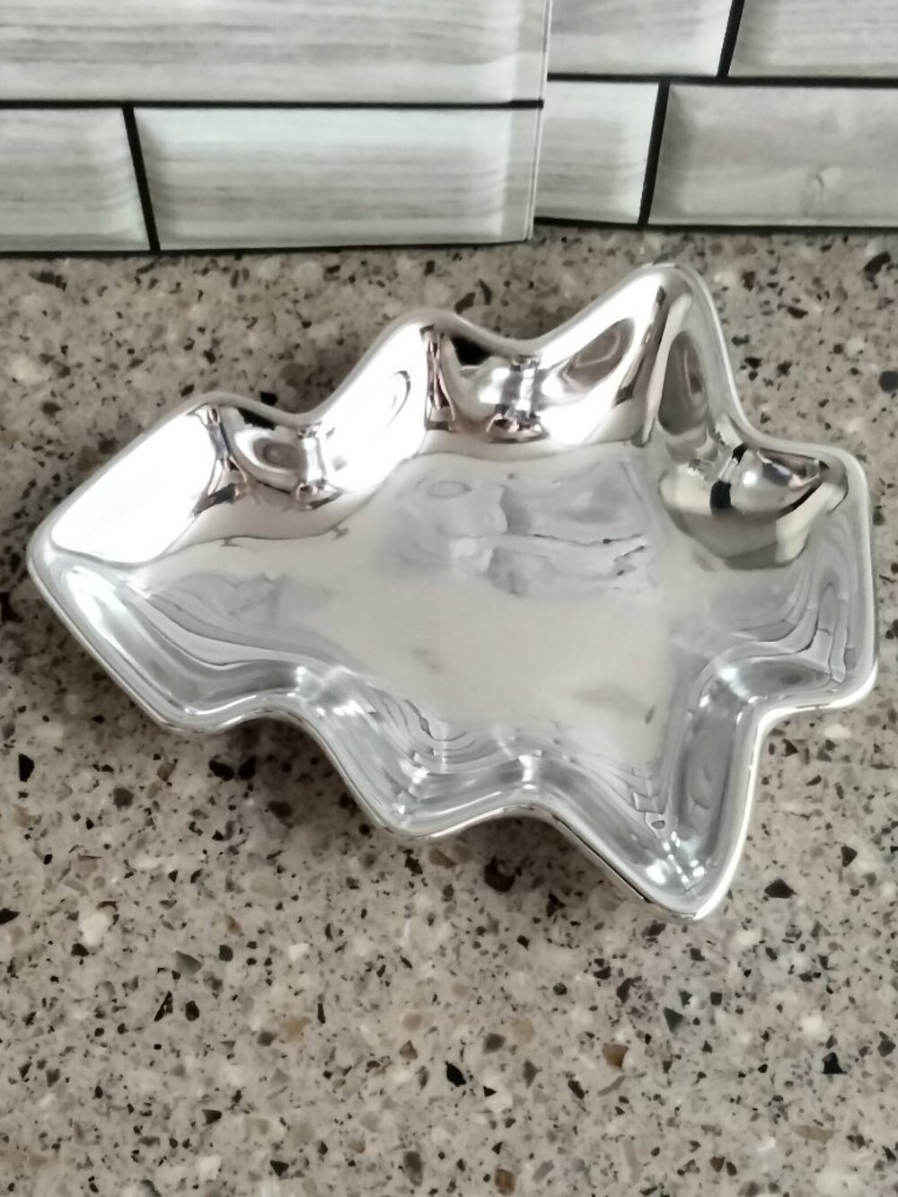 Vintage Ceramic Christmas Tree Candy/Nut/Trinket Dish